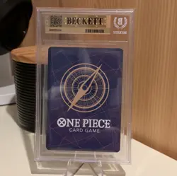 One Piece Portgas D. Ace ST13-011 SP Alt Art Foil Legacy of the Master BGS 9.5 - Image 2