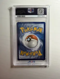 Pokemon Mew TCG Celebrations 025/025 Shiny Gold Full Art Holo Secret Rare PSA 9 - Image 2