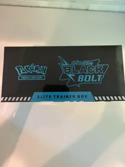 Pokemon TCG Scarlet Violet Black Bolt ETB Elite Trainer Box NEW SEALED - Image 2