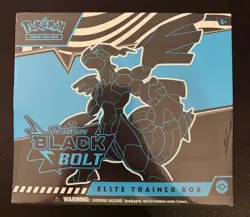 Pokemon Black Bolt - Elite Trainer Box ETB TCG Scarlet & Violet New Sealed - Image 1