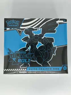 Black Bolt Elite Trainer Box [ETB] SEALED - Scarlet & Violet - Pokemon TCG - Image 1