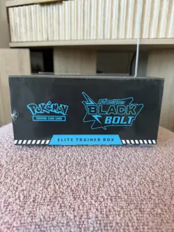 Pokemon TCG Scarlet & Violet Black Bolt ETB Elite Trainer Box Sealed - Image 2