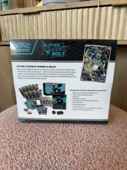 Pokemon TCG Scarlet & Violet Black Bolt ETB Elite Trainer Box Sealed - Image 3