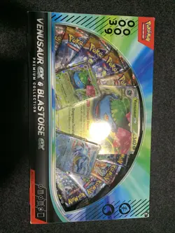 New Pokemon TCG Venusaur ex and Blastoise ex Premium Collection Box (SEALED) - Image 2