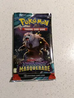 Twilight Masquerade Booster Pack Pokemon Cards X1 Unopened Factory Sealed - Image 1