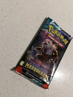 Twilight Masquerade Booster Pack Pokemon Cards X1 Unopened Factory Sealed - Image 2