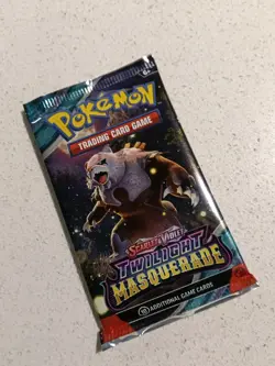 Twilight Masquerade Booster Pack Pokemon Cards X1 Unopened Factory Sealed - Image 3
