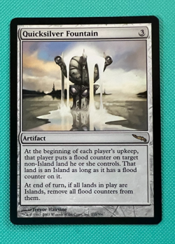 Quicksilver Fountain - Mirrodin - MTG - Magic the Gathering - Image 1