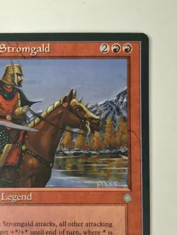 Magic the Gathering - Ice Age Marton Stromgald 1995 199 Rare LP/NM BB - Image 3