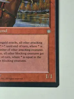 Magic the Gathering - Ice Age Marton Stromgald 1995 199 Rare LP/NM BB - Image 4
