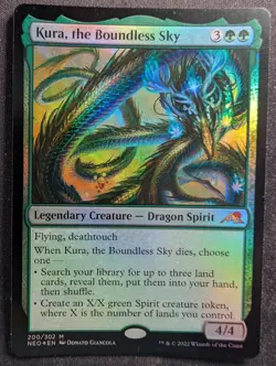 Kura, the Boundless Sky - Foil - Kamigawa Neon Dynasty (MTG) - Image 1