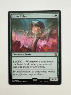 Lotus Cobra MTG Magic the Gathering Card NM Near Mint ZNR - Image 1