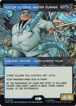 Doctor Octopus, Master Planner (Borderless) - Marvel's Spider-Man Foil NM #228 - Image 1