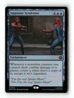 Magic: The Gathering Marvel's Spider-Man Impostor Syndrome 34 Mythic Foil NM/M - Image 2