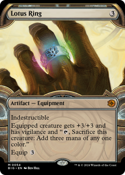 Lotus Ring (Showcase) [Outlaws of Thunder Junction: The Big Score] Near Mint - Image 1