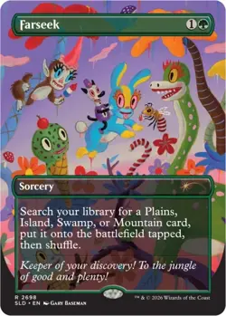 Farseek - Secret Lair Toby’s Journey by Gary Baseman 2698 MTG SLD - Image 1