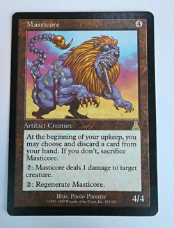 Wizards of the Coast MTG Masticore Urza's Destiny Rare 134/143 Regular EN - Image 1