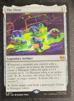 The Ooze Teenage Mutant Ninja Turtles Regular Magic The Gathering MTG Rare R0177 - Image 1