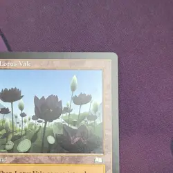 Lotus Vale Weatherlight Land Rare EN 1997 MTG magic the gathering - Image 5
