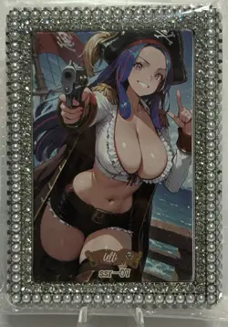 One Piece Silver Pearl Gem Frame Sexy Ulti Card, SSR-07, Waifu! 🔥🔥 - Image 2