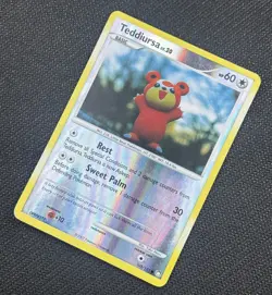 Teddiursa 105/123 Reverse Holo Mysterious Treasures 2007 - Pokemon Card TCG (LP) - Image 3
