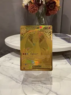 Mega Charizard Y EX 294/217 Gold Hyper Rare, Ascended Heroes, Pokemon TCG (NM) - Image 1