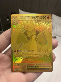 Mega Charizard Y ex | 294/217 | Pokemon Ascended Heroes | Mega Hyper Rare Gold - Image 1