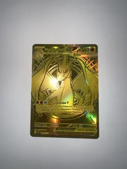 Mega Charizard Y ex | 294/217 | Pokemon Ascended Heroes | Mega Hyper Rare Gold - Image 3