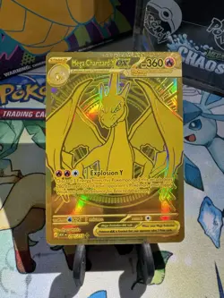 Mega Charizard Y EX 294/217 Gold Hyper Rare Ascended Heroes Pokemon TCG - Fresh! - Image 2