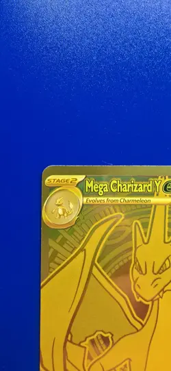 Mega Charizard Y EX 294/217 Gold Hyper Rare, Ascended Heroes, Pokemon TCG - Image 2