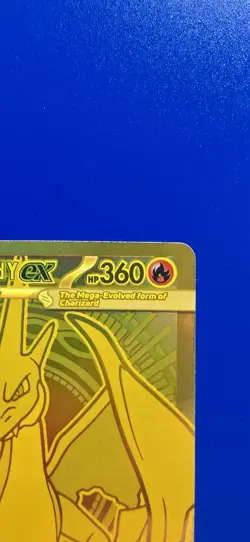 Mega Charizard Y EX 294/217 Gold Hyper Rare, Ascended Heroes, Pokemon TCG - Image 3