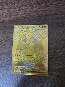 Mega Charizard Y ex 294/217 Gold Mega Hyper Rare Pokemon Ascended Heroes - Image 3