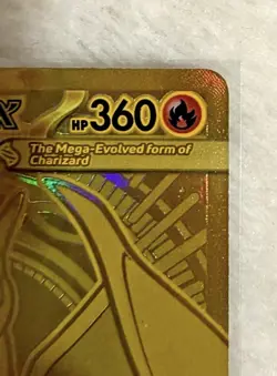 Mega Charizard Y EX 294/217 Gold Hyper Rare Ascended Heroes Pokemon TCG! - Image 3