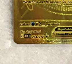 Mega Charizard Y EX 294/217 Gold Hyper Rare Ascended Heroes Pokemon TCG! - Image 5