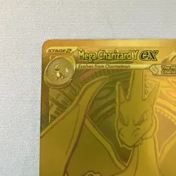 Pokemon Mega Charizard Y ex 294/217 GOLD Hyper Rare Pokemon Ascended Heroes - Image 2