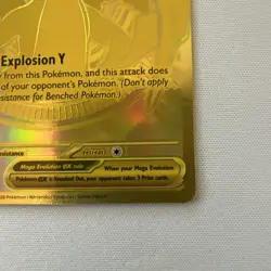 Pokemon Mega Charizard Y ex 294/217 GOLD Hyper Rare Pokemon Ascended Heroes - Image 4