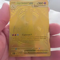 Pokemon Mega Charizard Y ex 294/217 Gold - 2026 Ascended Heroes Mega Hyper Rare - Image 3