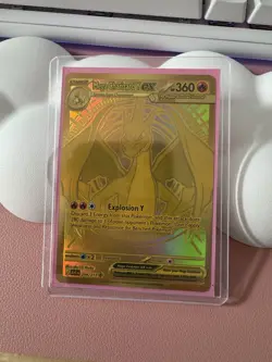 Mega Charizard Y EX 294/217 Gold Hyper Rare Ascended Heroes Pokemon TCG - Fresh - Image 1