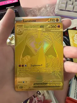 Mega Charizard Y EX 294/217 Gold Hyper Rare Ascended Heroes Pokemon TCG - Fresh - Image 2