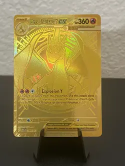 Mega Charizard Y EX 294/217 Gold Hyper Rare, Ascended Heroes, Pokemon NM-Mint - Image 1