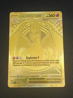 Mega Charizard Y EX 294/217 Gold Hyper Rare, Ascended Heroes, Pokemon NM-Mint - Image 2