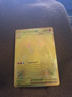 Mega Charizard Y EX 294/217 Gold Hyper Rare, Ascended Heroes, Pokemon TCG (NM) - Image 1