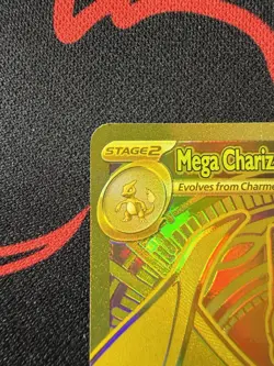 Mega Charizard Y EX 294/217 Pokemon TCG Ascended Heroes Gold Hyper Rare - Image 5