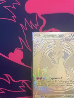 Mega Charizard Y ex 294/217 Gold Hyper Rare | Ascended Heroes Pokemon TCG - Image 3