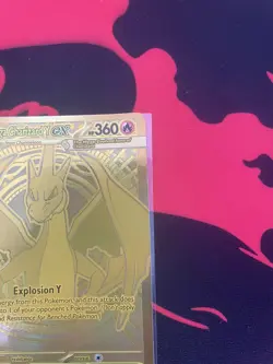 Mega Charizard Y ex 294/217 Gold Hyper Rare | Ascended Heroes Pokemon TCG - Image 4
