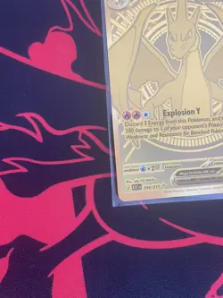 Mega Charizard Y ex 294/217 Gold Hyper Rare | Ascended Heroes Pokemon TCG - Image 5