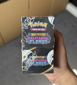 Pokemon PHANTASMAL FLAMES Half Booster Box (18 Packs) - Brand New Factory Sealed - Image 2