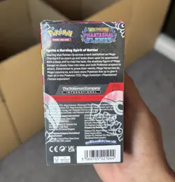 Pokemon PHANTASMAL FLAMES Half Booster Box (18 Packs) - Brand New Factory Sealed - Image 3