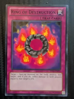 Ring of Destruction BP01-EN050 Battle Pack: Epic Dawn Unlimited Rare - Image 1
