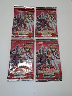 Yugioh Jaden Yuki 3 Duelist Pack Booster Pack (1st Edition) X4 - Image 1
